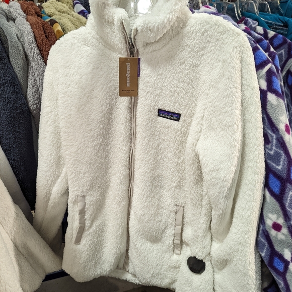 Patagonia Women's XS Los Gatos Fleece Jacket- Birch White - Picture 2 of 4